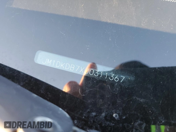 2018 Mazda CX-3 Sport with VIN JM1DKDB7XJ0311367, listed as a Copart auction lot 46154815 with 68,083 mi miles and Salvage Title. Bid and sale history available at DreamBid. Image 12.