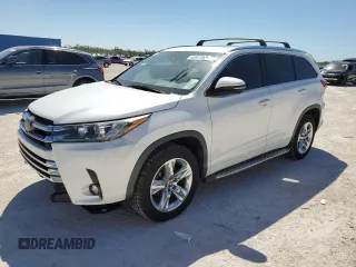 2018 Toyota Highlander Limited z VIN 5TDYZRFH9JS273091, wystawiony jako Copart lot #48899365 z przebiegiem 97 833 mil mil oraz Szkoda całkowita • Salvage title. Historia ofert i sprzedaży dostępna na DreamBid. Obrazek 1.