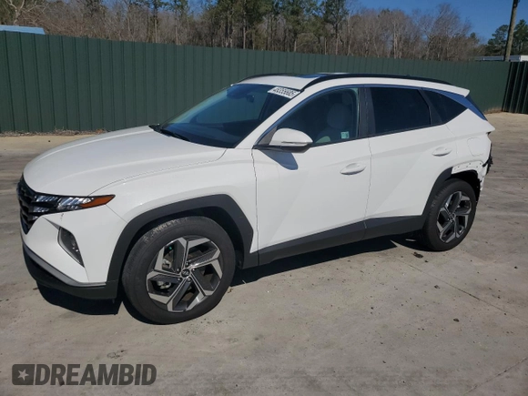 2024 Hyundai Tucson SEL with VIN 5NMJF3DE8RH369857, listed as a Copart auction lot 48355605 with 6,364 mi miles and Salvage Title. Bid and sale history available at carsss.com. Image 1.