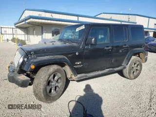 2017 Jeep Wrangler Unlimited Sahara with VIN 1C4HJWEG5HL654401, listed as a Copart auction lot 43069755 with 99,368 mi miles and Salvage title. Bid and sale history available at DreamBid. Image 1.