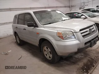2007 Honda Pilot LX with VIN 5FNYF28167B031159, listed as a IAAI auction lot 41865591 with 163,320 mi miles. Bid and sale history available at carsss.com. Image 1.