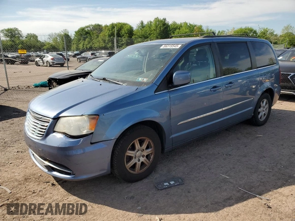 2012 Chrysler Town & Country Touring with VIN 2C4RC1BG5CR207489, listed as a Copart auction lot 56315545 with 190,143 mi miles and Salvage Title. Bid and sale history available at DreamBid. Image 1.