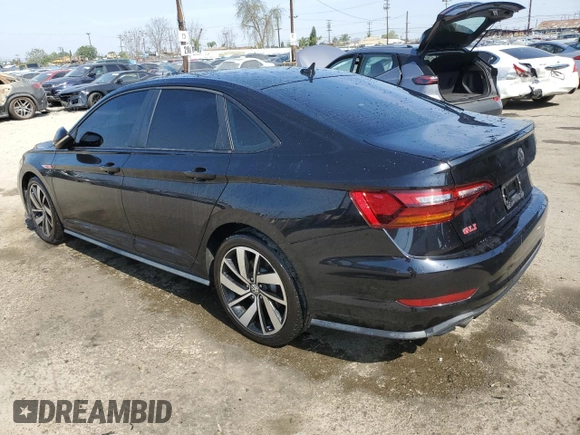 2019 Volkswagen Jetta GLI S z VIN 3VW6T7BU7KM222882, wystawiony jako Copart lot #53973425 z przebiegiem 59 698 mil mil oraz Szkoda całkowita • Salvage title. Historia ofert i sprzedaży dostępna na DreamBid. Obrazek 2.