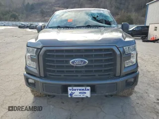2017 Ford F-150 XL with VIN 1FTEX1EP4HFA17888, listed as a Copart auction lot 44005895 with 146,559 mi miles and Salvage Title. Bid and sale history available at carsss.com. Image 5.