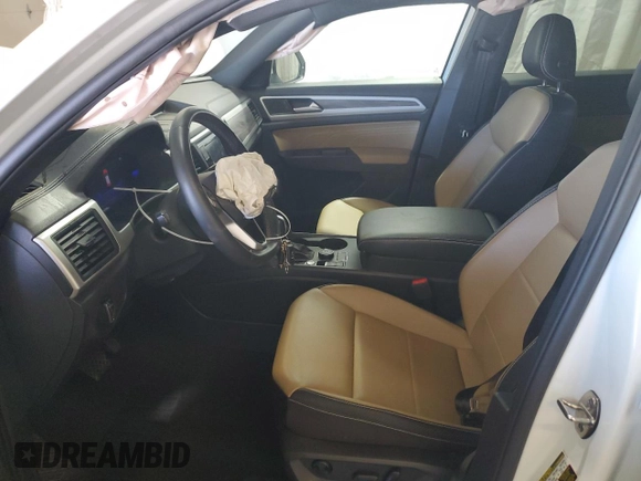 2022 Volkswagen Atlas SE with VIN 1V2LC2CA6NC200437, listed as a Copart auction lot 72356214 with 67,105 mi miles and Salvage title. Bid and sale history available at DreamBid. Image 7.
