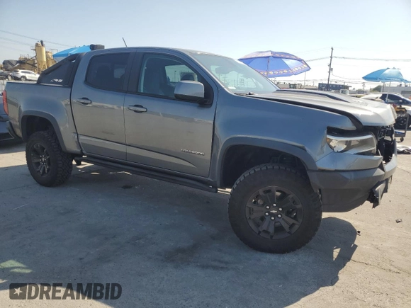 2018 Chevrolet Colorado 4WD ZR2 z VIN 1GCGTEEN6J1196917, wystawiony jako Copart lot #52257535 z przebiegiem 52 299 mil mil oraz Szkoda całkowita • Salvage title. Historia ofert i sprzedaży dostępna na DreamBid. Obrazek 4.