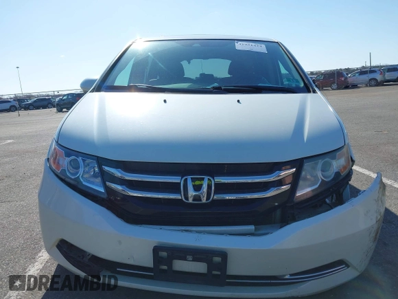 2014 Honda Odyssey EX-L with VIN 5FNRL5H65EB012528, listed as a IAAI auction lot 41951424 with 161,832 mi miles and . Bid and sale history available at DreamBid. Image 6.
