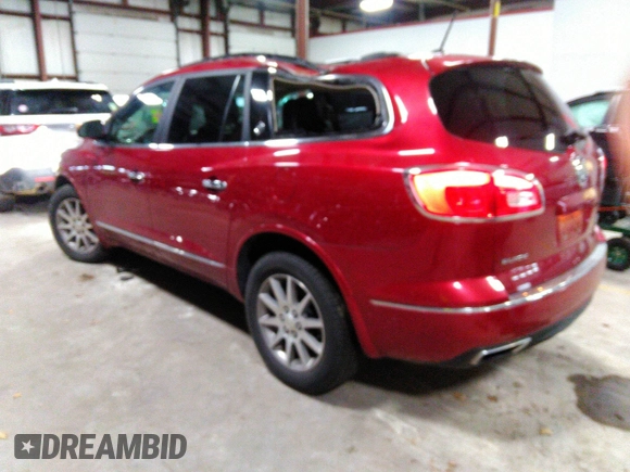2014 Buick Enclave Leather with VIN 5GAKRBKD8EJ238501, listed as a IAAI auction lot 40883285 with 129,651 mi miles and . Bid and sale history available at carsss.com. Image 3.