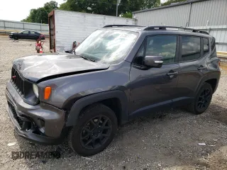 2019 Jeep Renegade Altitude with VIN ZACNJBB18KPK38676, listed as a Copart auction lot 57385094 with 80,550 mi miles and Salvage title. Bid and sale history available at DreamBid. Image 1.