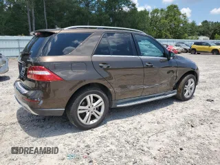 2014 Mercedes-Benz M 350 with VIN 4JGDA2EB6EA376638, listed as a Copart auction lot 61662785 with 87,328 mi miles and Salvage title. Bid and sale history available at DreamBid. Image 3.