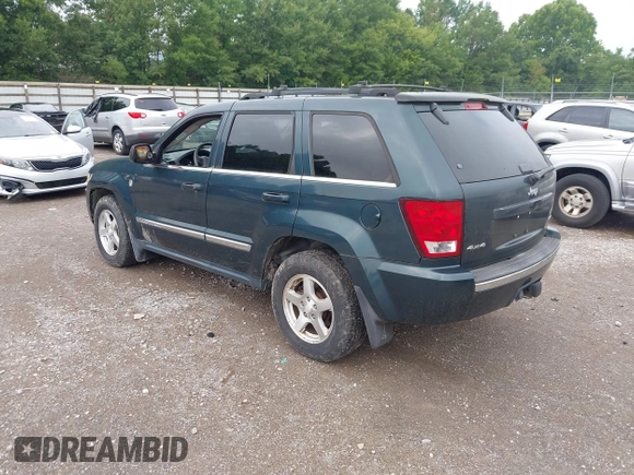 2005 Jeep Grand Cherokee Limited z VIN 1J4HR58N45C670673, wystawiony jako IAAI lot #42849069 z przebiegiem 141 435 mil mil oraz . Historia ofert i sprzedaży dostępna na DreamBid. Obrazek 3.