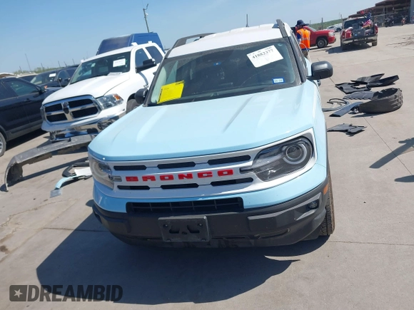 2024 Ford Bronco Sport Heritage with VIN 3FMCR9G64RRE22640, listed as a IAAI auction lot 41882377 with 16,967 mi miles and . Bid and sale history available at DreamBid. Image 13.
