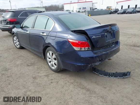 2008 Honda Accord EX-L z VIN 1HGCP36818A016111, wystawiony jako IAAI lot #41619493 z przebiegiem 176 786 mil mil oraz . Historia ofert i sprzedaży dostępna na DreamBid. Obrazek 3.