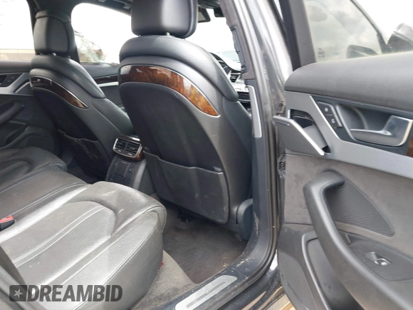 2011 Audi A8 with VIN WAUAVAFD7BN023512, listed as a IAAI auction lot 42083983 with Not provided miles and . Bid and sale history available at DreamBid. Image 8.