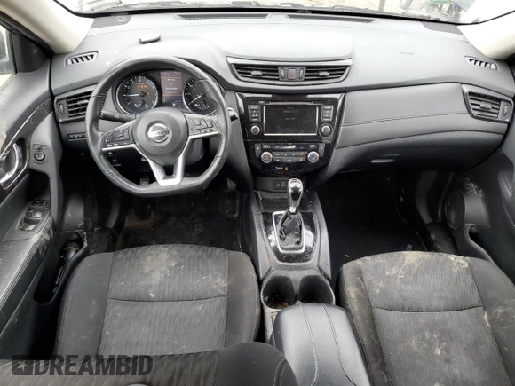 2019 Nissan Rogue SV with VIN 5N1AT2MT7KC829124, listed as a Copart auction lot 45156515 with 100,563 mi miles and Salvage Title. Bid and sale history available at carsss.com. Image 8.