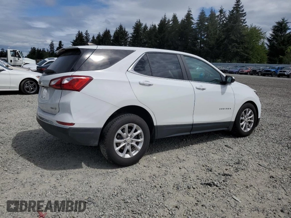 2021 Chevrolet Equinox LT z VIN 3GNAXUEV6MS144802, wystawiony jako Copart lot #55893985 z przebiegiem 61 802 mil mil oraz Szkoda całkowita • Salvage title. Historia ofert i sprzedaży dostępna na DreamBid. Obrazek 3.