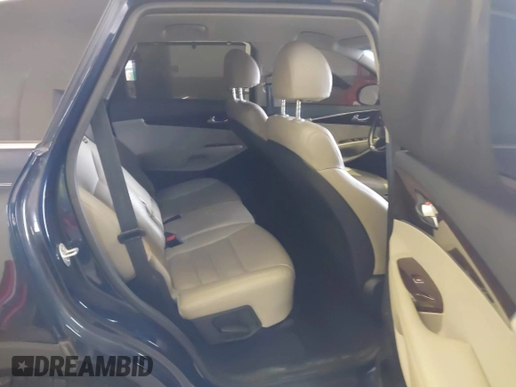 2018 Kia Sorento EX with VIN 5XYPHDA59JG429514, listed as a IAAI auction lot 41490342 with 83,799 mi miles and . Bid and sale history available at carsss.com. Image 8.