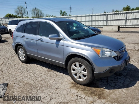 2008 Honda CR-V EX-L with VIN JHLRE48768C040484, listed as a Copart auction lot 50172014 with 106,624 mi miles and Salvage Title. Bid and sale history available at carsss.com. Image 4.