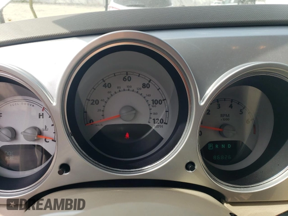 2006 Chrysler PT Cruiser Limited with VIN 3A8FY68896T242094, listed as a Copart auction lot 55206285 with 86,826 mi miles and Salvage title. Bid and sale history available at DreamBid. Image 9.