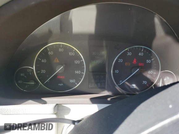 2006 Mercedes-Benz C 230 Sport with VIN WDBRF52H16F781671, listed as a Copart auction lot 50210325 with Not Provided miles and Salvage Title. Bid and sale history available at carsss.com. Image 9.