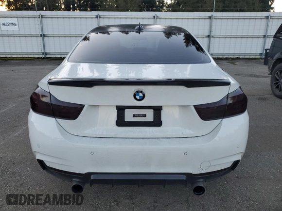 2014 BMW 4 Series 435i with VIN WBA3R1C51EK192330, listed as a Copart auction lot 42523825 with 106,183 mi miles and Salvage Title. Bid and sale history available at carsss.com. Image 6.