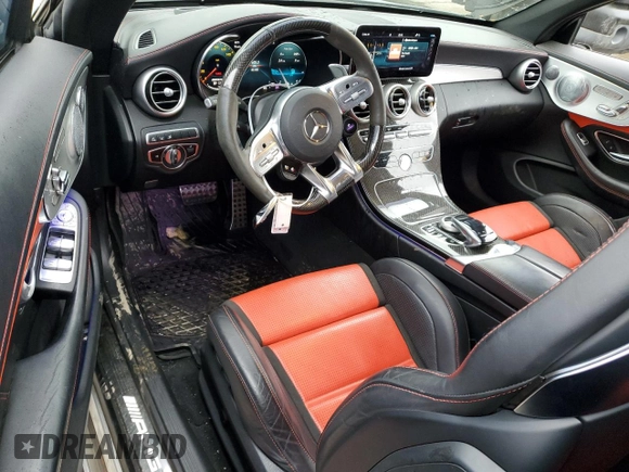 2020 Mercedes-Benz C 63 S AMG z VIN WDDWK8HB3LF953625, wystawiony jako Copart lot #55341734 z przebiegiem 45 195 mil mil oraz Szkoda całkowita • Salvage title. Historia ofert i sprzedaży dostępna na DreamBid. Obrazek 8.