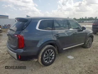 2024 Kia Telluride LX with VIN 5XYP24GC2RG422360, listed as a Copart auction lot 62928185 with 23,563 mi miles and Salvage title. Bid and sale history available at DreamBid. Image 3.