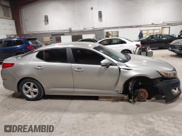 2015 Kia Optima LX с VIN 5XXGM4A74FG355766, выставлен на аукционе IAAI как лот 42343497 с пробегом 155 482 миль миль и . История ставок и продаж доступна на DreamBid. Изображение 13.