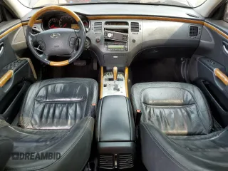 2006 Hyundai Azera SE with VIN KMHFC46F46A105028, listed as a Copart auction lot 59569815 with 219,201 mi miles and Salvage title. Bid and sale history available at DreamBid. Image 8.