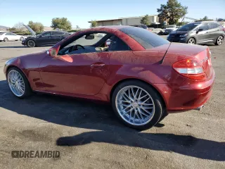 2005 Mercedes-Benz SLK-Class with VIN WDBWK56F85F021839, listed as a Copart auction lot 75289654 with 102,762 mi miles and Clean Title. Bid and sale history available at carsss.com. Image 2.