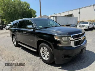 2015 Chevrolet Suburban with VIN 1GNSKJKCXFR64432, listed as a Copart auction lot 63820035 with 277,182 mi miles and Clean title. Bid and sale history available at DreamBid. Image 1.