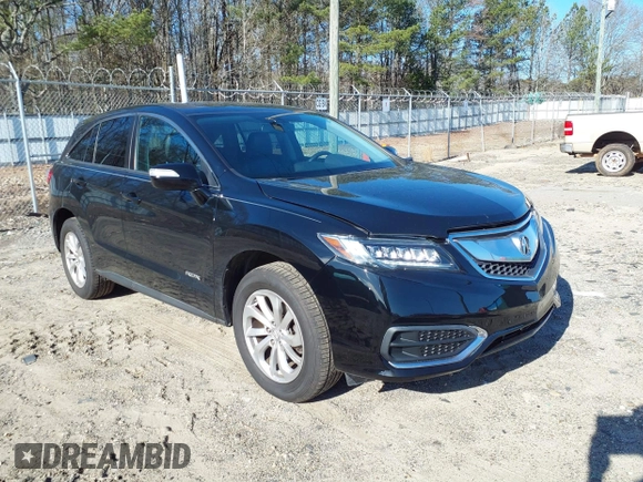 2017 Acura RDX with VIN 5J8TB3H30HL014967, listed as a IAAI auction lot 41630230 with 85,006 mi miles. Bid and sale history available at carsss.com. Image 1.