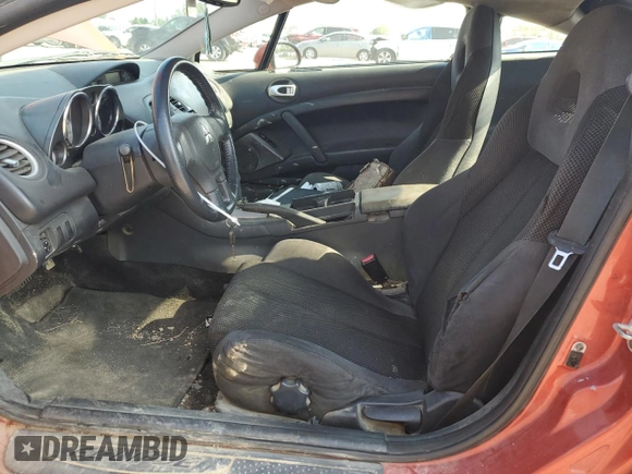 2007 Mitsubishi Eclipse GS with VIN 4A3AK24FX7E031677, listed as a Copart auction lot 68100694 with 297,864 mi miles and Salvage Title. Bid and sale history available at carsss.com. Image 7.