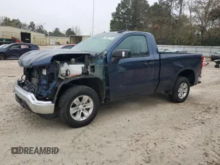 2022 Chevrolet Silverado 1500 Work Truck with VIN 3GCNAAEK2NG505060, listed as a Copart auction lot 78815714 with 56,600 mi miles and Salvage Title. Bid and sale history available at DreamBid. Image 1.
