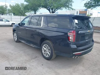 2023 Chevrolet Suburban Premier with VIN 1GNSCFKDXPR380853, listed as a IAAI auction lot 41935510 with 70,682 mi miles and . Bid and sale history available at DreamBid. Image 3.
