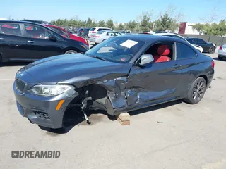 2014 BMW 2 Series M235i with VIN WBA1J7C51EVX33702, listed as a IAAI auction lot 41713337 with 83,076 mi miles. Bid and sale history available at carsss.com. Image 6.