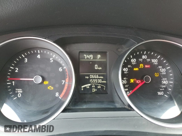 2015 Volkswagen Jetta SE z VIN 3VWD17AJ1FM267584, wystawiony jako Copart lot #55093375 z przebiegiem 159 938 mil mil oraz Szkoda całkowita • Salvage title. Historia ofert i sprzedaży dostępna na DreamBid. Obrazek 9.