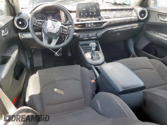 2021 Kia Forte LXS with VIN 3KPF24AD7ME267789, listed as a Copart auction lot 58425685 with 80,056 mi miles and Salvage title. Bid and sale history available at DreamBid. Image 8.