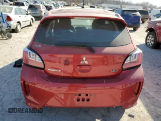 2022 Mitsubishi Mirage ES z VIN ML32AUHJ9NH001458, wystawiony jako Copart lot #48800135 z przebiegiem 39 722 mil mil oraz Szkoda całkowita • Salvage title. Historia ofert i sprzedaży dostępna na DreamBid. Obrazek 6.
