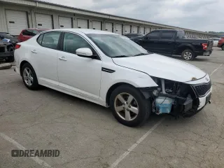 2015 Kia Optima LX with VIN 5XXGM4A70FG488749, listed as a Copart auction lot 57395825 with 176,592 mi miles and Salvage title. Bid and sale history available at DreamBid. Image 4.