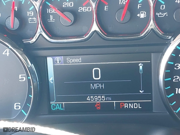 2018 Chevrolet Tahoe LT with VIN 1GNSKBKC5JR246052, listed as a IAAI auction lot 41890653 with 45,955 mi miles. Bid and sale history available at carsss.com. Image 15.