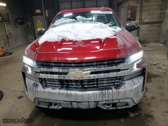 2019 Chevrolet Silverado 1500 LT with VIN 1GCRYDED9KZ217984, listed as a Copart auction lot 42634905 with 96,471 mi miles and Salvage Title. Bid and sale history available at carsss.com. Image 5.