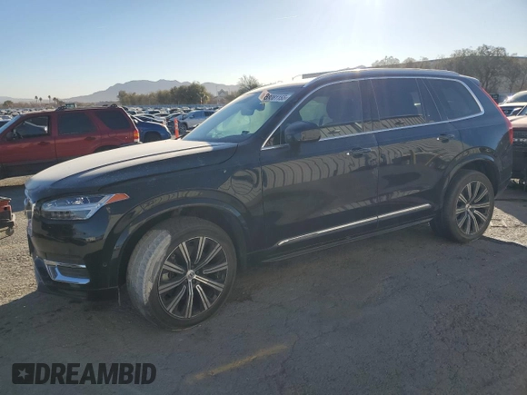 2021 Volvo XC90 Inscription Expression with VIN YV4BR00L6M1682971, listed as a Copart auction lot 89381155 with 55,236 mi miles and Salvage Title. Bid and sale history available at carsss.com. Image 1.