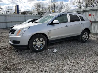 2013 Cadillac SRX Luxury Collection with VIN 3GYFNCE3XDS572279, listed as a Copart auction lot 50566185 with 124,850 mi miles and Salvage Title. Bid and sale history available at carsss.com. Image 1.