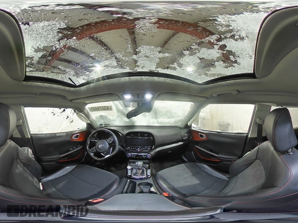 2021 Kia Soul Turbo with VIN KNDJ53AF8M7738572, listed as a Copart auction lot 43379485 with 73,623 mi miles and Salvage Title. Bid and sale history available at DreamBid. Image 13.