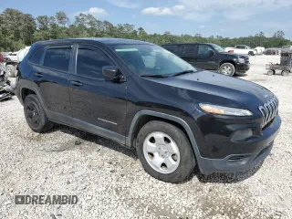 2016 Jeep Cherokee Sport z VIN 1C4PJLAB6GW208758, wystawiony jako Copart lot #53544355 z przebiegiem 103 505 mil mil oraz Szkoda całkowita • Salvage title. Historia ofert i sprzedaży dostępna na DreamBid. Obrazek 4.