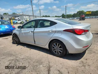 2015 Hyundai Elantra SE with VIN 5NPDH4AE8FH558895, listed as a Copart auction lot 63580425 with 106,504 mi miles and Salvage title. Bid and sale history available at DreamBid. Image 2.