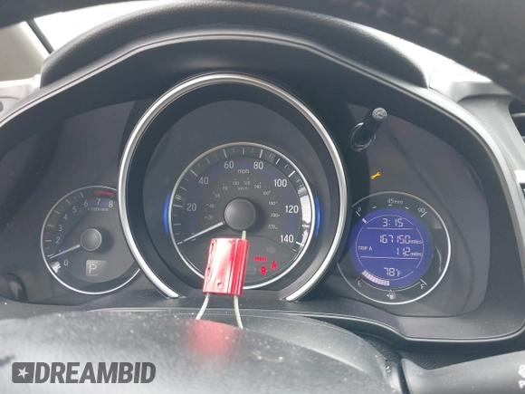 2015 Honda Fit EX-L with VIN 3HGGK5H89FM779891, listed as a IAAI auction lot 42492123 with 167,150 mi miles and . Bid and sale history available at DreamBid. Image 7.