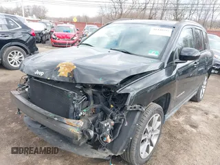 2016 Jeep Compass High Altitude Edition with VIN 1C4NJDEB8GD805378, listed as a IAAI auction lot 41440197 with 80,848 mi miles. Bid and sale history available at carsss.com. Image 6.