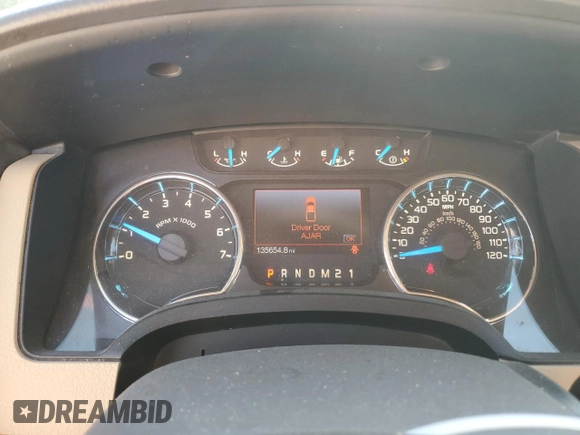 2013 Ford F-150 XL with VIN 1FTFW1EF1DFA75532, listed as a Copart auction lot 64324395 with 135,654 mi miles and Salvage title. Bid and sale history available at DreamBid. Image 9.
